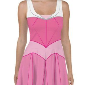 Sleeping Beauty Princess Pink Dress - Brand New